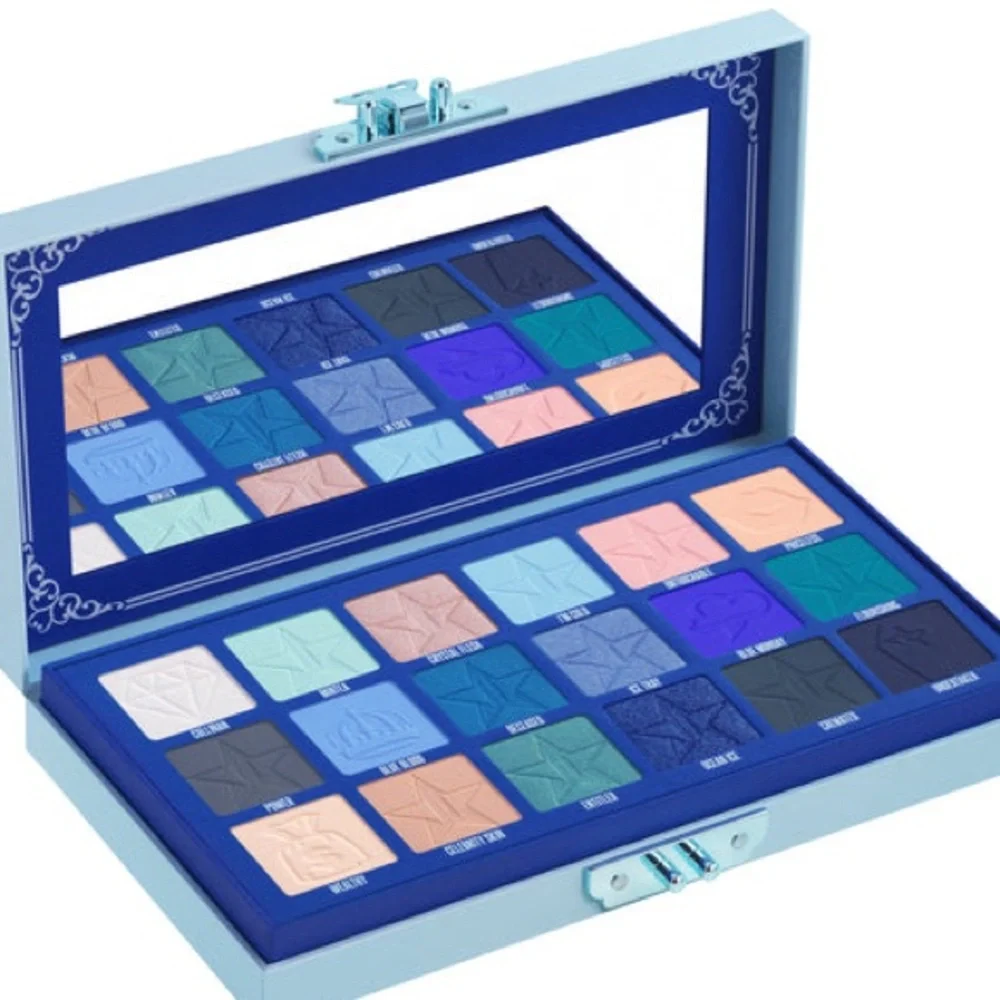 💙 NIB New Jeffree Star BLUE BLOOD Eyeshadow Casket Makeup Palette